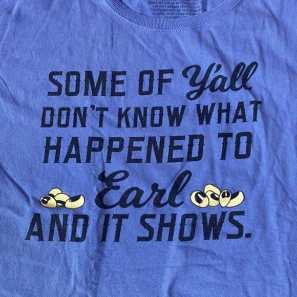 Farm Fed Clothing Novelty Funny Dixie Chicks T Shirt Lavender in Color Size 2XL - Picture 2 of 5